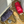 Boat deck with bright red and dark grey boat fender covers with NautiCovers branded logo